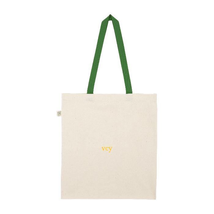 TOTE BAG with CONTRAST HANDLES